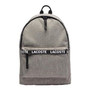 Lacoste Men's Neocroc Laptop Pocket Backpack, Tape Grey Chine
